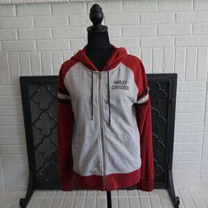 Harley Davidson Victory Sweep Womens Zip Up Hoodie NWT Medium M